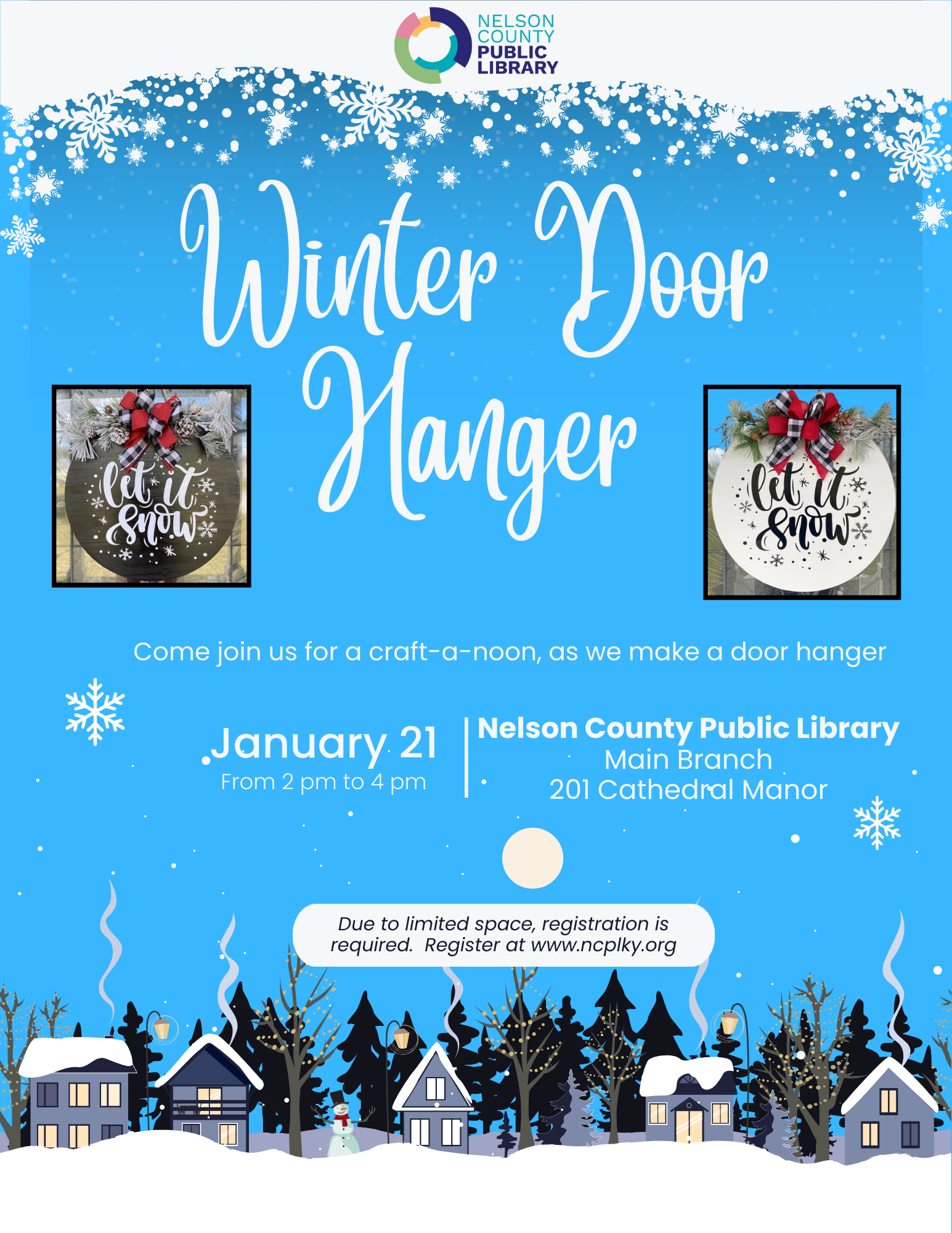 Day Calendar | Nelson County Public Library
